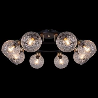 Люстра на штанге Illumico IL0296-8CSQ-79 BK AB