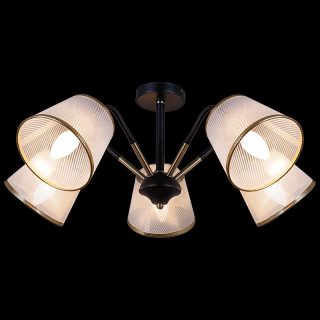 Люстра на штанге Illumico IL0344-5CSQ-79 BK AB