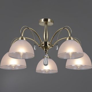 Люстра на штанге Illumico IL0506-5CSQ-25AB ELITE