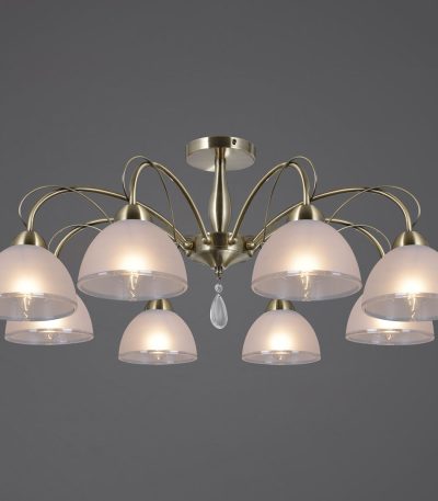 Люстра на штанге Illumico IL0506-8CSQ-25AB ELITE