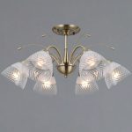 Люстра на штанге Illumico IL0594-6CSQ-25 AB AREZZO