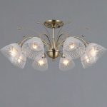 Люстра на штанге Illumico IL0594-8CSQ-25 AB AREZZO