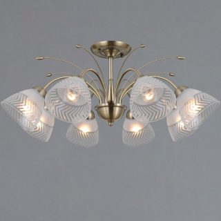 Люстра на штанге Illumico IL0594-8CSQ-25 AB AREZZO