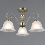 Люстра на штанге Illumico IL0696-3ASQ-25 AB AREZZO