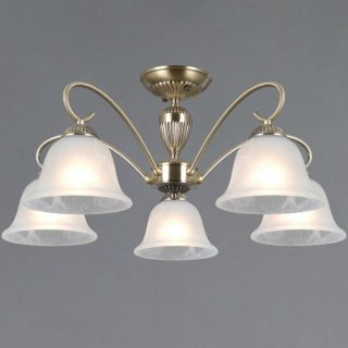 Люстра на штанге Illumico IL0696-5ASQ-25 AB AREZZO