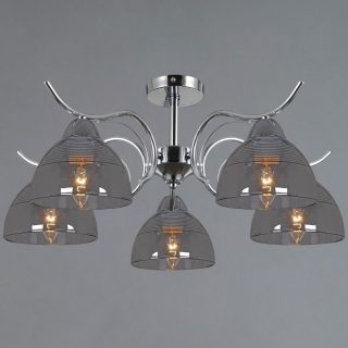 Люстра на штанге Illumico IL0733-5ASQ-25 CR AREZZO