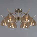 Люстра на штанге Illumico IL0733-6CSQ-25 AB AREZZO