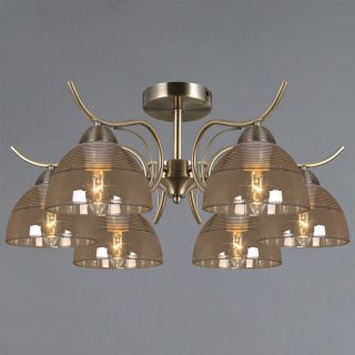 Люстра на штанге Illumico IL0733-6CSQ-25 AB AREZZO