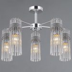 Люстра на штанге Illumico IL0761-5CSQ-25 CR GENOA