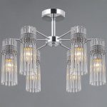 Люстра на штанге Illumico IL0761-6CSQ-25 CR GENOA