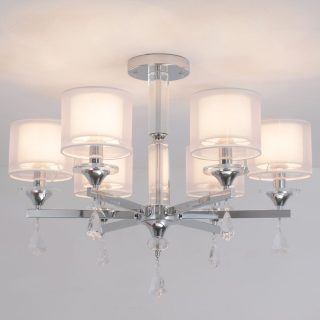 Люстра на штанге Illumico IL1354-6CPA-29 CR Romei