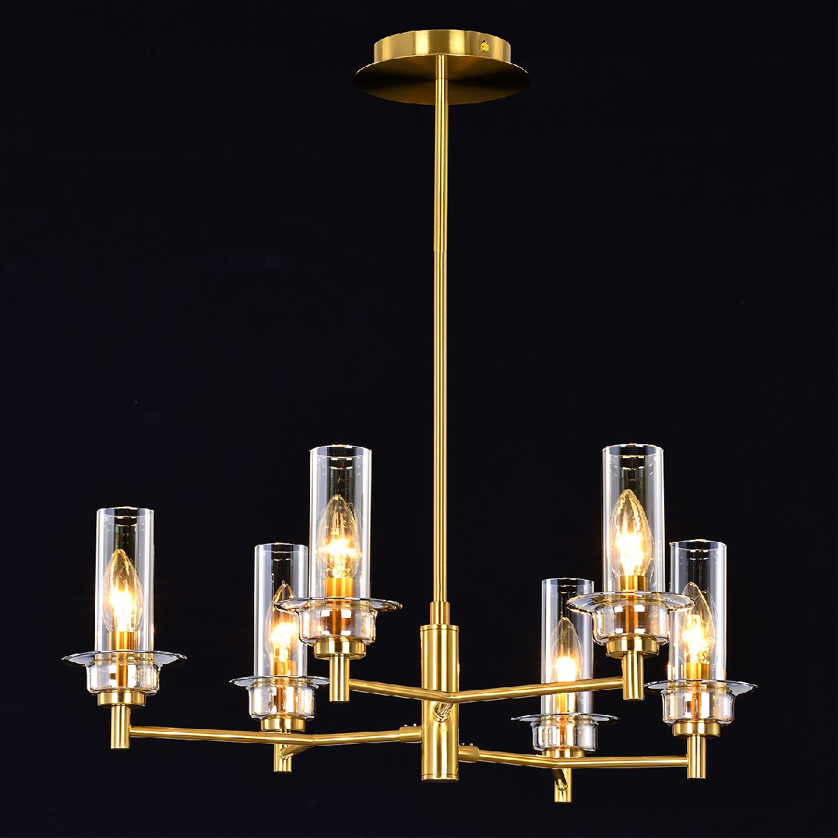 Люстра на штанге Illumico IL5216-6PLS-24 HIGHBALL Люстра на штанге Illumico IL5216-6PLS-24 HIGHBALL