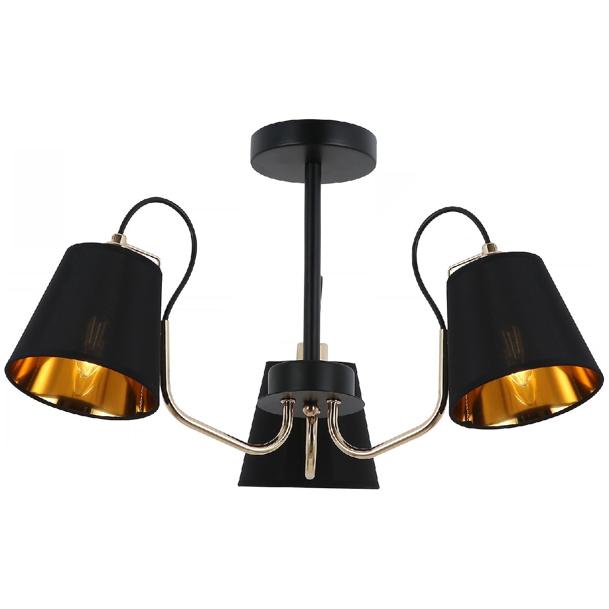 Люстра на штанге Illumico IL6120-3COU-79 BK GD Люстра на штанге Illumico IL6120-3COU-79 BK GD