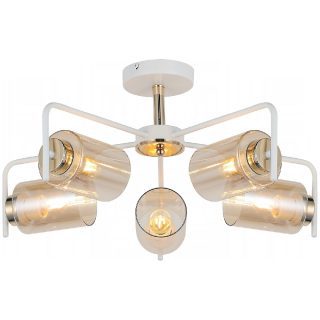 Люстра на штанге Illumico IL8248-5COU-79 WH GD