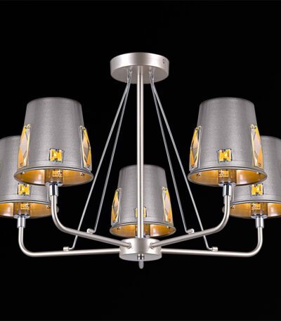 Люстра на штанге Illumico IL9407-5PSQ-29 CHS CR