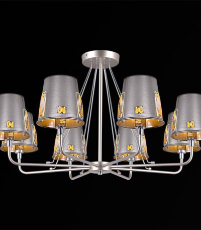 Люстра на штанге Illumico IL9407-8PSQ-29 CHS CR