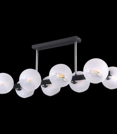 Люстра на штанге Illumico IL9559-8PSQ-79 CR BK