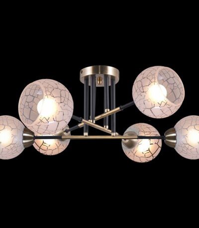 Люстра на штанге Illumico IL9573-6CSQ-79 BK AB