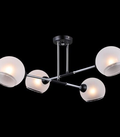 Люстра на штанге Illumico IL9900-4CSQ-79 CR BK