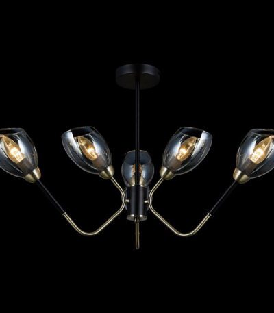 Люстра на штанге Illumico IL9960-6CSQ-79 BK AB