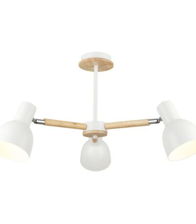 Люстра на штанге IMEX MD.4748-3-S WH+CH