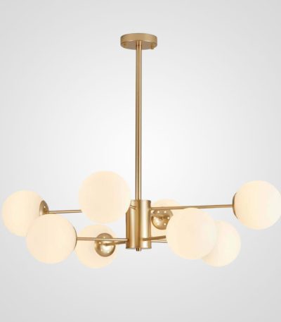 Люстра на штанге ImperiumLoft Roundi Brass 305756-23