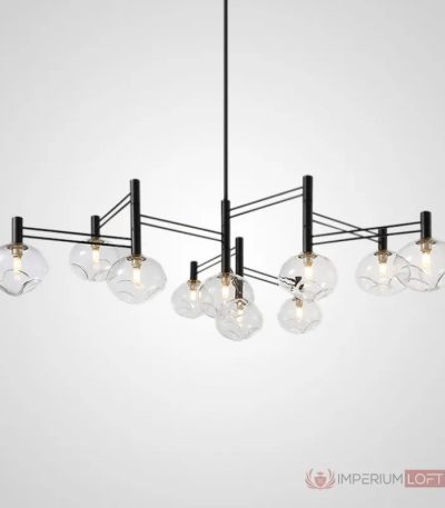 Люстра на штанге  ImperiumLoft Temper L10 Black 229048-26