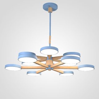 Люстра на штанге ImperiumLoft Turna Dbl 229092-26