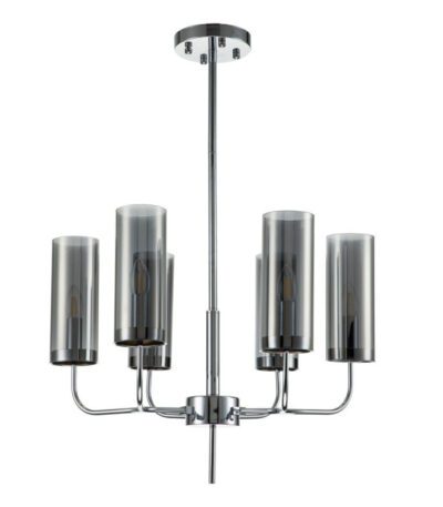 Люстра на штанге Indigo Balletto 13014/6R Chrome V000257