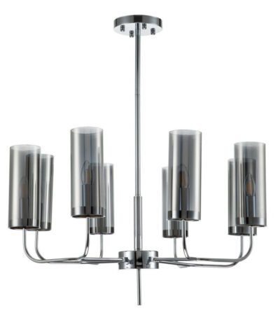 Люстра на штанге Indigo Balletto 13014/8R Chrome V000258