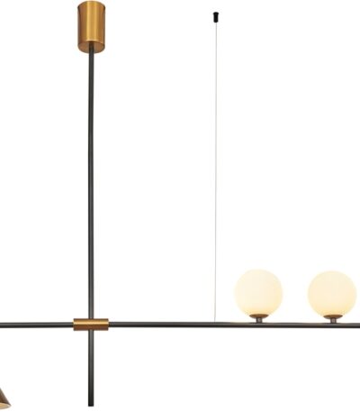 Люстра на штанге Indigo Breve 11031/4R Brass V000027