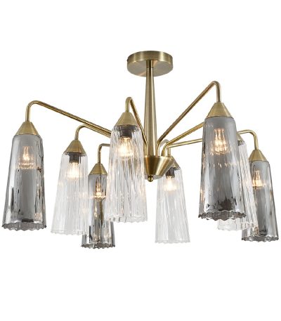 Люстра на штанге Indigo Campana 13028/8R Brass V000510