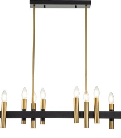 Люстра на штанге Indigo Cero 13009/16RL Black V000209