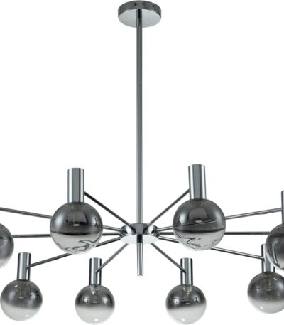 Люстра на штанге Indigo Collana 13015/10R Chrome V000225