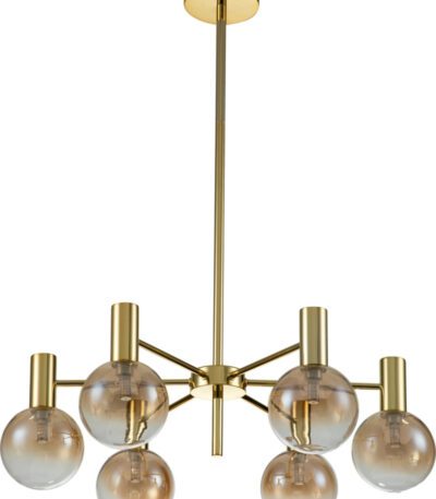 Люстра на штанге Indigo Collana 13015/6R Gold V000220