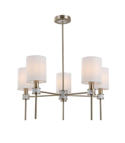 Люстра на штанге Indigo Poesia 13035/5R Brass V000577