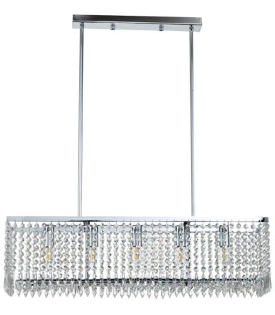 Люстра на штанге Indigo Sfarzo 12005/5RL Chrome V000280