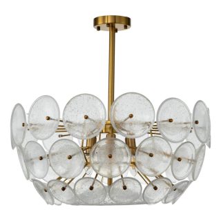 Люстра на штанге Indigo Soffio 12020/6R Gold V000018