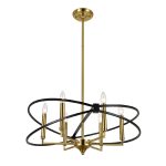 Люстра на штанге Indigo Trionfo 10020/6R Black V000487