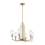 Люстра на штанге Kichler Kimrose QN-KIMROSE6-BNB