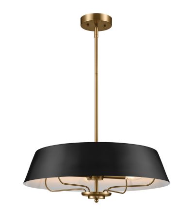 Люстра на штанге Kichler Luella KL-LUELLA-4P-BKB