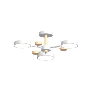 Люстра на штанге LED4U L3203-620 WH