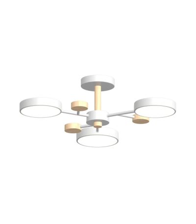 Люстра на штанге LED4U L3203-620 WH