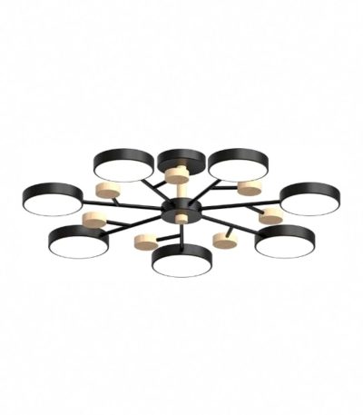 Люстра на штанге LED4U L3205-800 BK