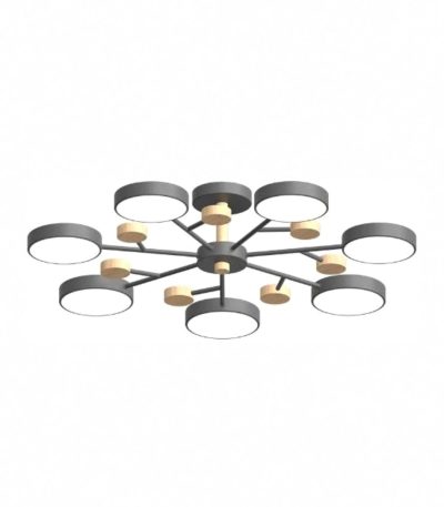 Люстра на штанге LED4U L3205-800 GR