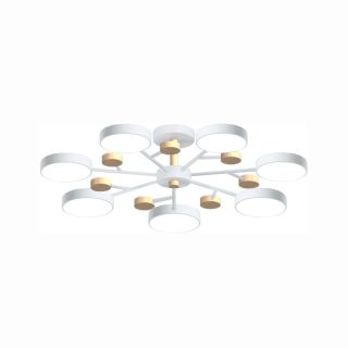 Люстра на штанге LED4U L3205-800 WH