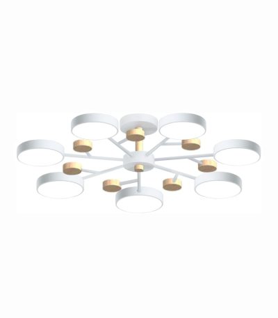 Люстра на штанге LED4U L3205-800 WH