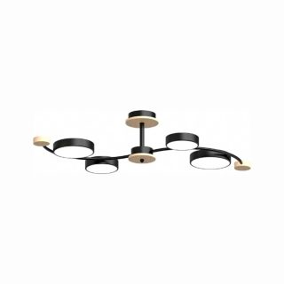 Люстра на штанге LED4U L3206-800 BK