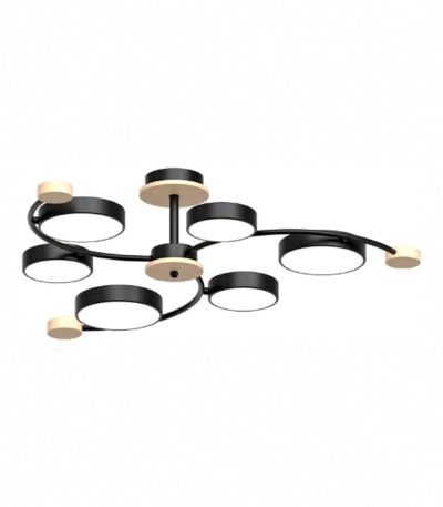 Люстра на штанге LED4U L3207-840 BK