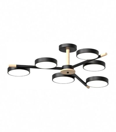 Люстра на штанге LED4U L3208-800 BK